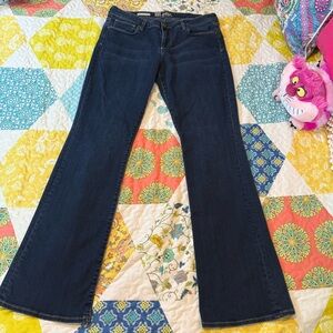 Kut From the Kloth NICOLE HIGH RISE BOOTCUT Women's Medium-Dark Blue Denim Jeans